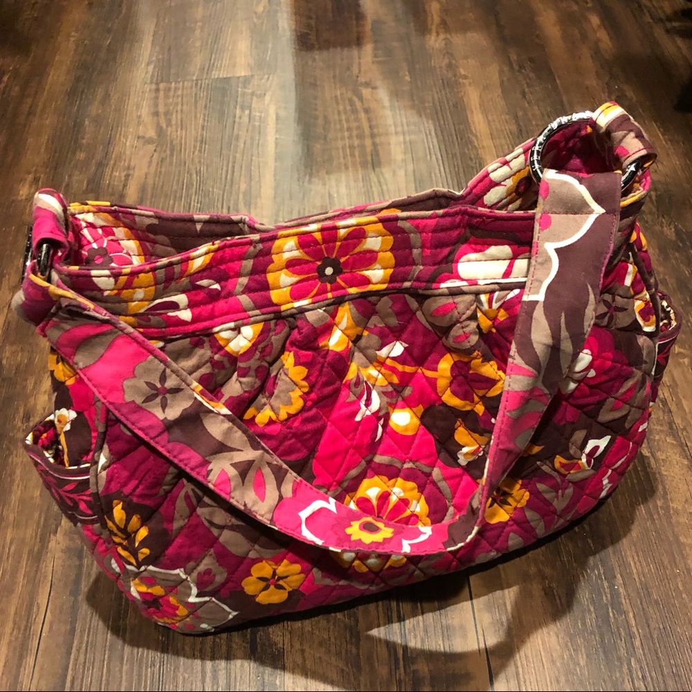 Vera Bradley Reversible Hobo Purse
